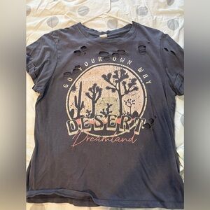 Dreamland Women's Short Sleeve Tee - Charcoal